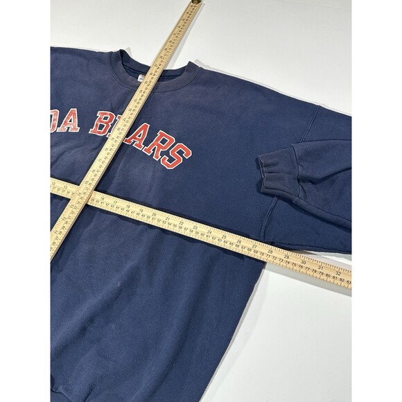 Vintage Y2K Chicago Bears Da Bears Crewneck Sweatshirt Men Size 2XL Spellout NFL - Picture 6 of 9